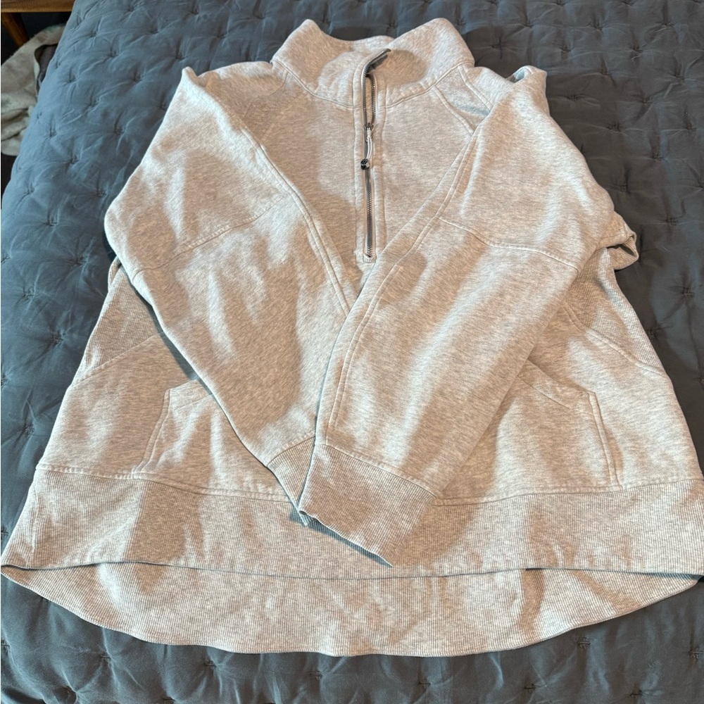 lululemon athletica Gray Sweatshirt